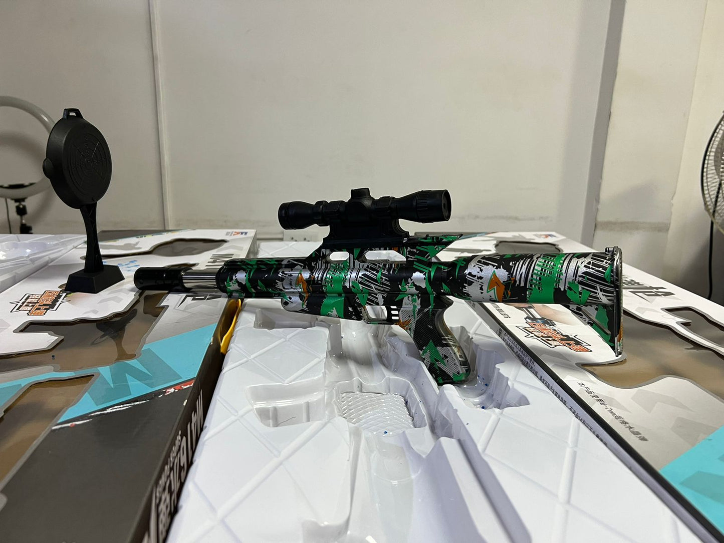 PISTOLA M416 HIDROGEL