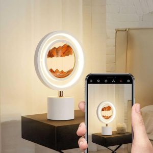 LAMPARA RELOJ DE ARENA
