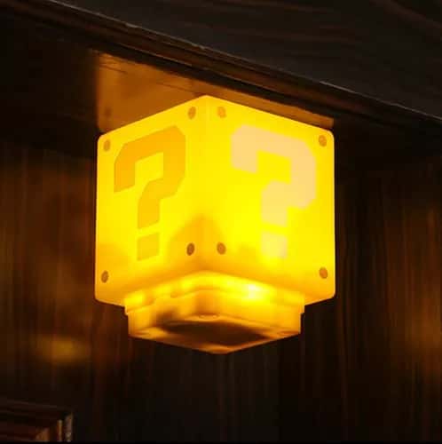 CUBO LÁMPARA MARIO BROS