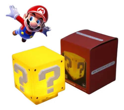 CUBO LÁMPARA MARIO BROS