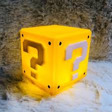 CUBO LÁMPARA MARIO BROS