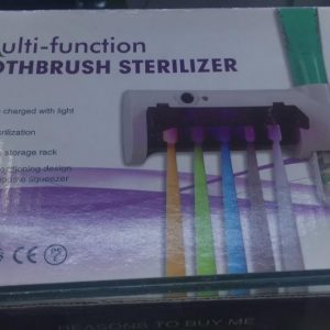 Porta cepillo esterilizador con uv