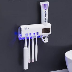 Porta cepillo esterilizador con uv