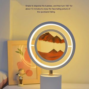 LAMPARA RELOJ DE ARENA