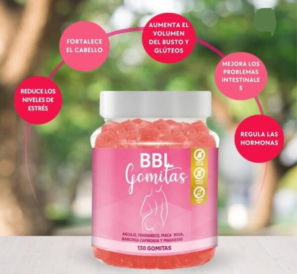 Gomitas Aguaje BBL para Adultos LABORATORIO Sottcor 100gr