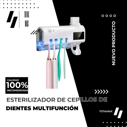 Porta cepillo esterilizador con uv