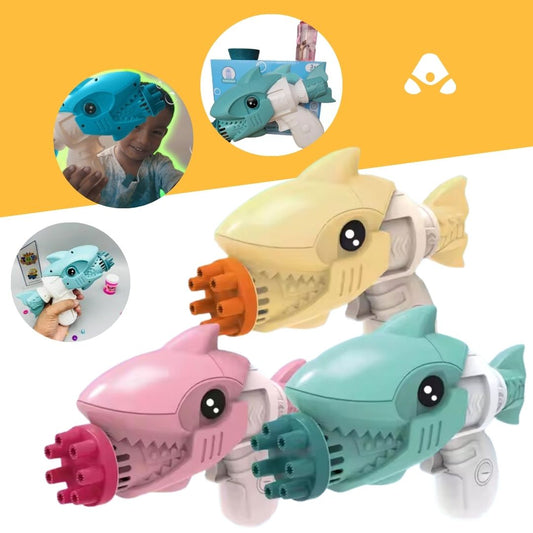 Tiburón lanza burbujas